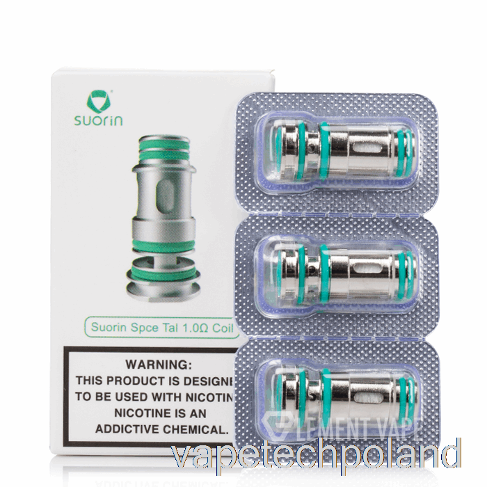 Cewki Zamienne Do Vape Pod Suorin Spce. Cewki Siatkowe 1,0 Omów